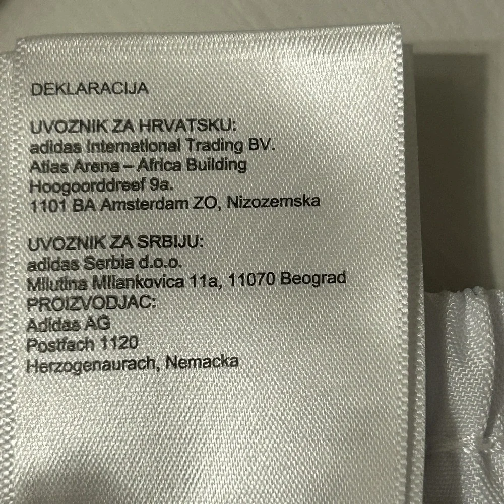 adidas brand size